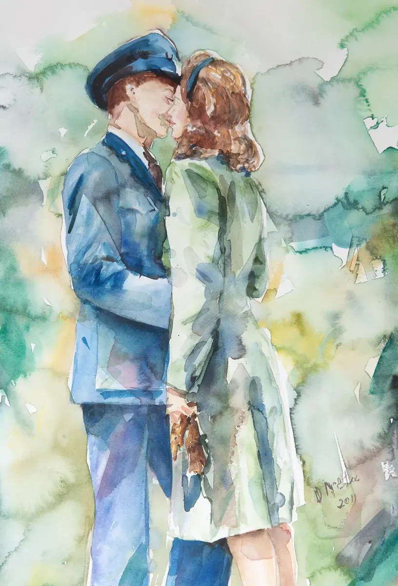 Lest We Forget Watercolour By Diane McEntee Lest We Forget Watercolour By Diane McEntee