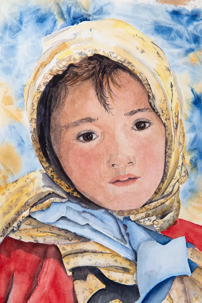 Suffering Watercolour By Diane McEntee Suffering Watercolour By Diane McEntee